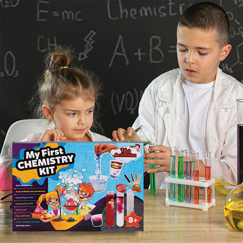 My First Chemistry Kit – STEM Fun with 16+ Exciting Experiments!