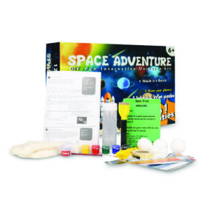 DIY 12-in-1 Space Adventure Kit for Kids - Build 3D Solar System, Spacecraft, & Nebula in a Bottle