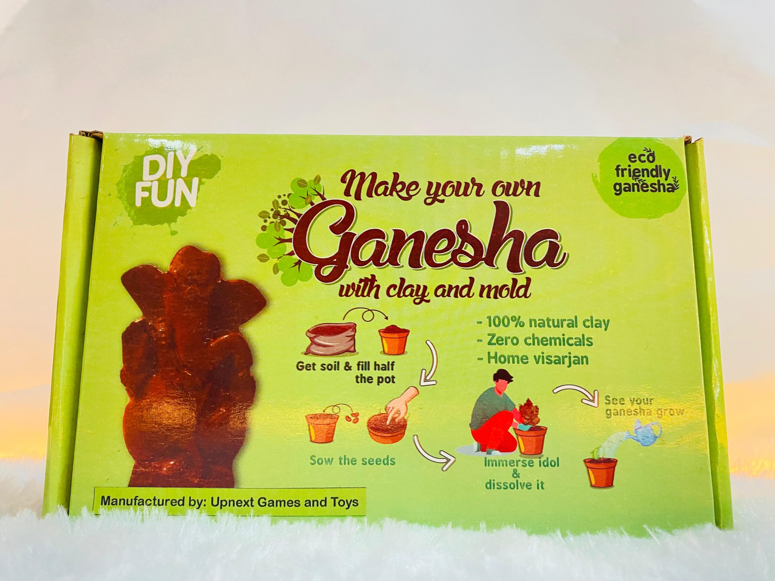 DIY Ganesha Kit- Make you own Eco Friendly Ganpati at home
