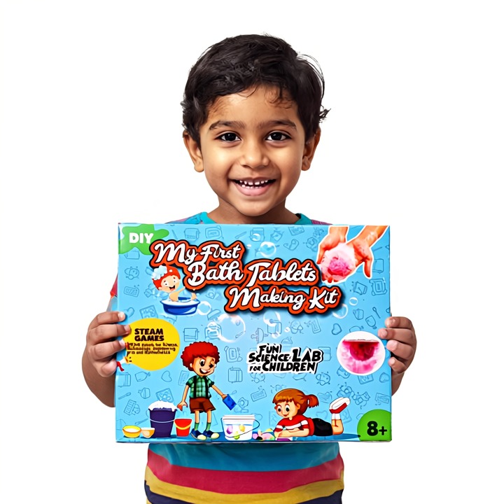 DIY Bath bombs making kit for kids